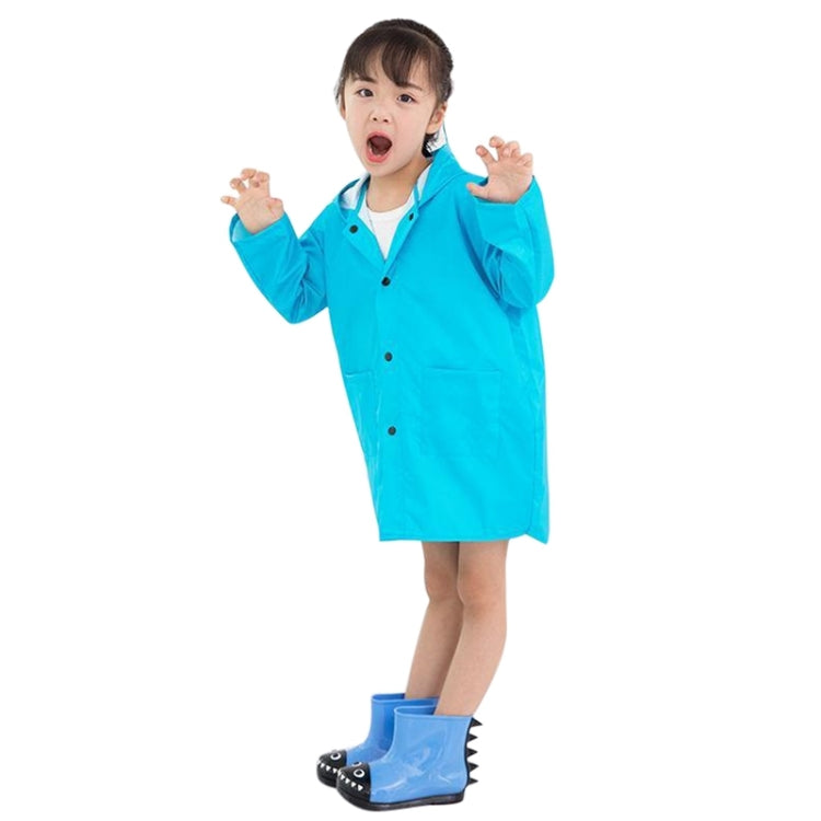 Cartoon Dinosaur Children Fashion Raincoat Size: S