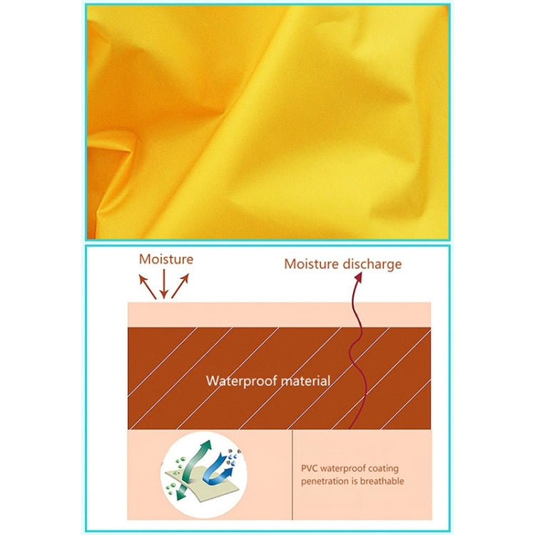 Cartoon Dinosaur Children Fashion Raincoat Size: L