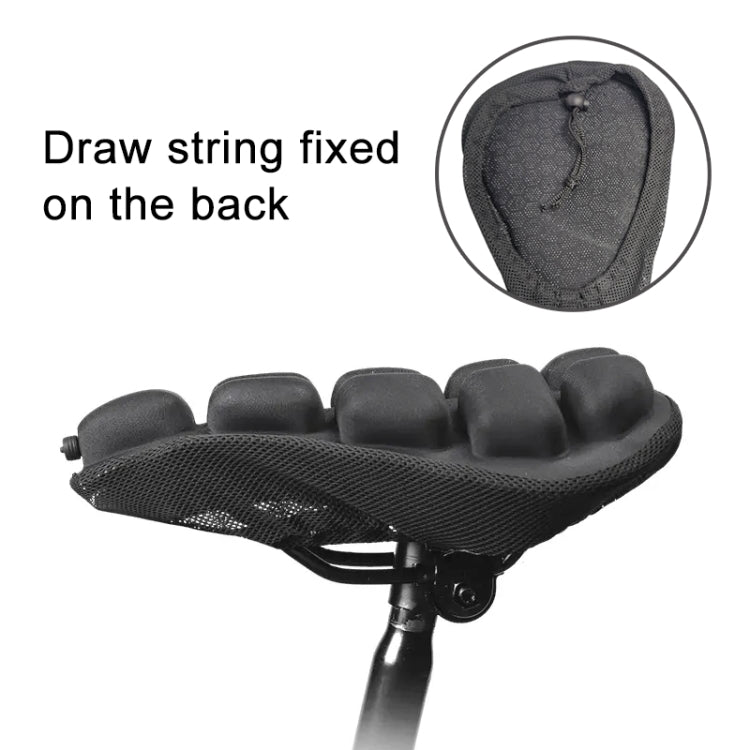 BC-203 1.0 M Size Bicycle Foldable Inflatable Airbag Cushion Seat Cover with Inflator