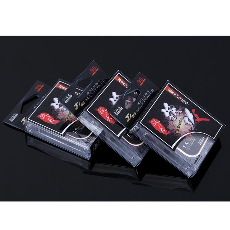 1.5C 0.203mm 2.46kg Nodules Tension 2.99kg Straight Line Tension 50m Strong Imported Raw Silk Nylon Fishing Line