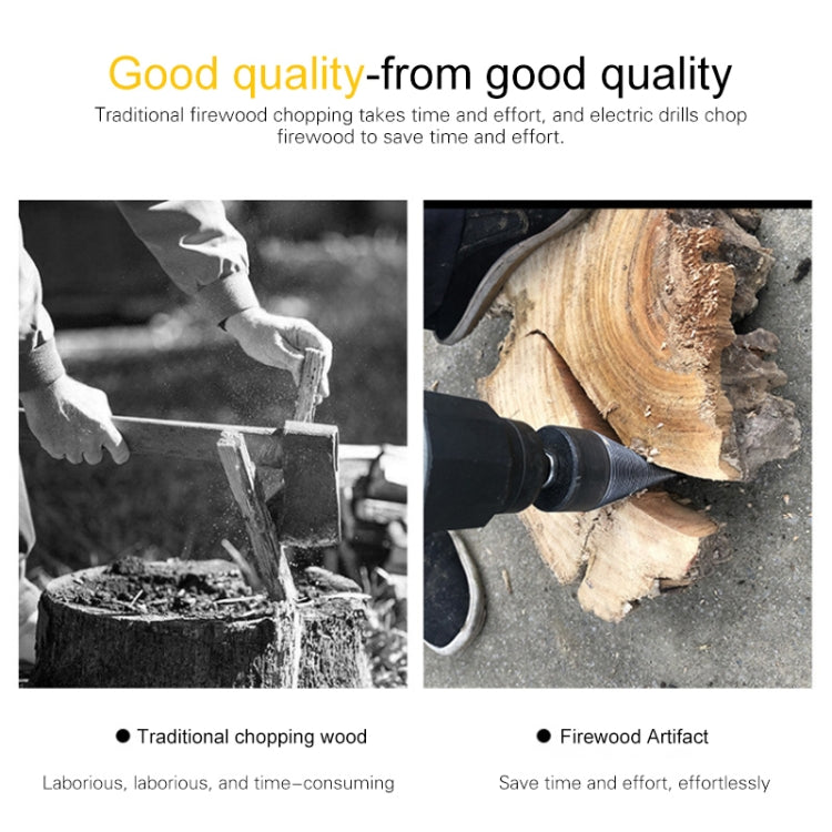 Household Domestic Woodcutter Drill Electric Wooden Split Cone Drill 42mm Round Shank