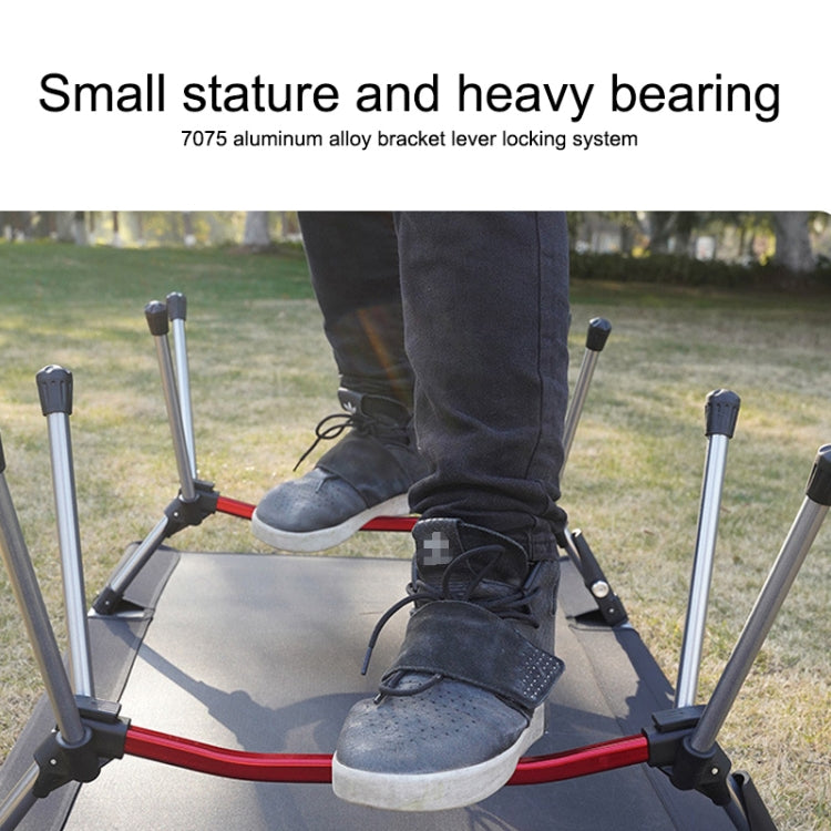 AOTU AT6758 Outdoor Portable Folding Aluminum Alloy Camping Bed