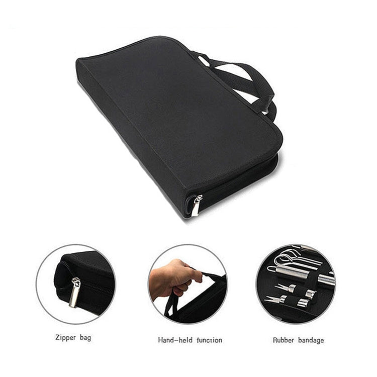 3 in 1 Outdoor Tableware Set Camping Barbecue Tableware Picnic Tool Set