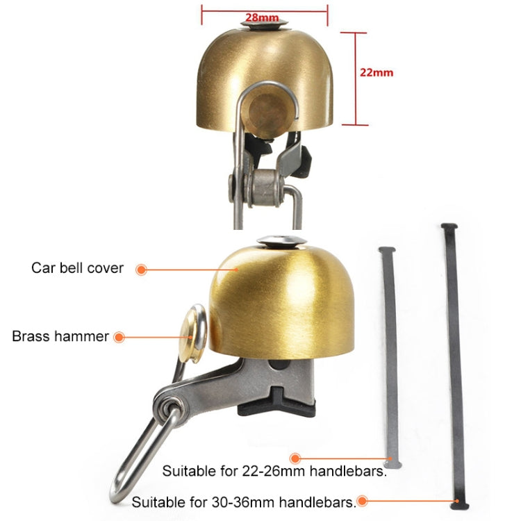 Bicycle Bell Retro Copper Bell Cycling Accessories