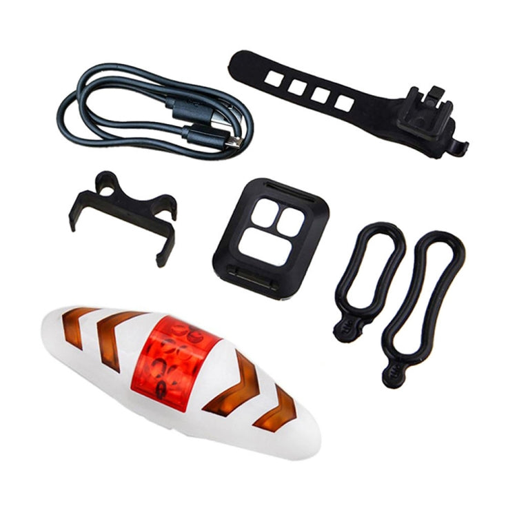 Bicycle Tail Light Intelligent Wireless Remote Control Turn Signal Warning Light