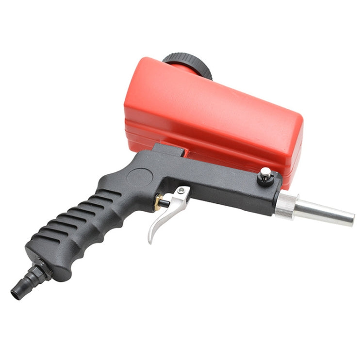 Portable Red Gravitational Sandblasting Machine Mini Rust-proof Sandblaster