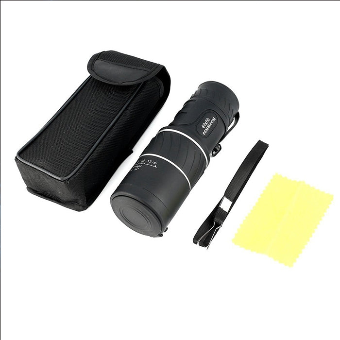 40x60 12X Pocket High Times High Definition Night Vision Focusing Monocular Telescope