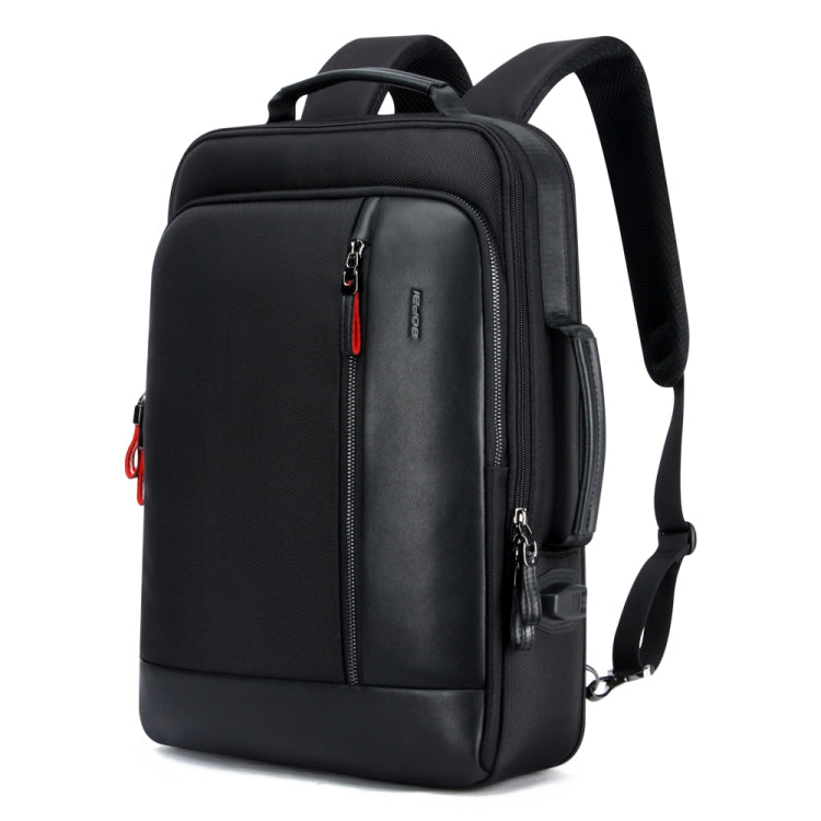 Bopai 751-006641 Large Capacity Business Fashion Breathable Laptop Backpack with External USB Interface, Size: 30 x 15 x 44cm