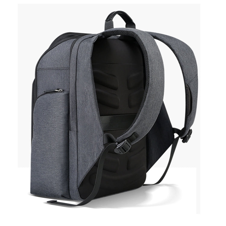 Bopai 851-010128 Business Anti-theft Waterproof Large Capacity Double Shoulder Bag,with USB Charging Port, Size: 34x19x43cm