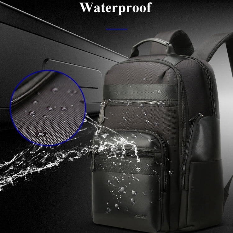 Bopai 851-014211 Business Anti-theft Waterproof Three-layer Large Capacity Double Shoulder Bag,with USB Charging Port, Size: 35.5x24x45cm