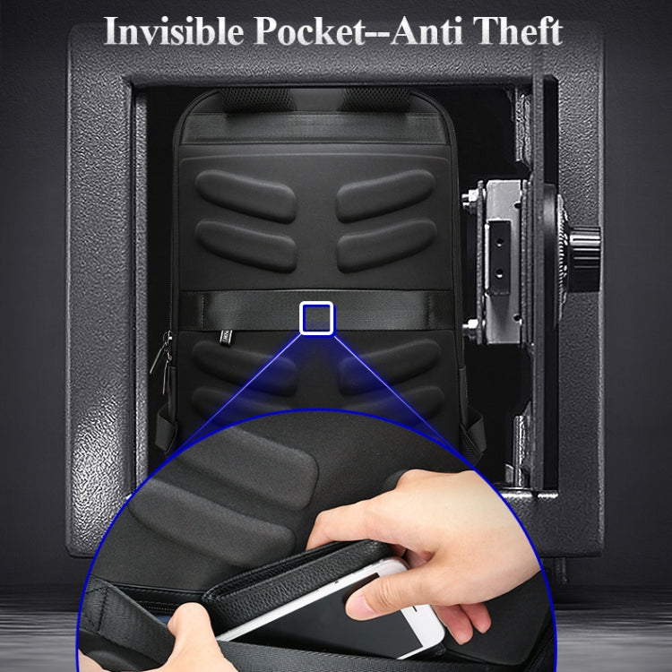 Bopai 851-023331 Ultrathin Anti-theft Waterproof Backpack Laptop Tablet Bag for 14 inch and Below