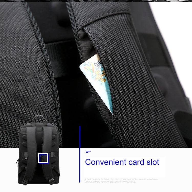 Bopai 851-023331 Ultrathin Anti-theft Waterproof Backpack Laptop Tablet Bag for 14 inch and Below