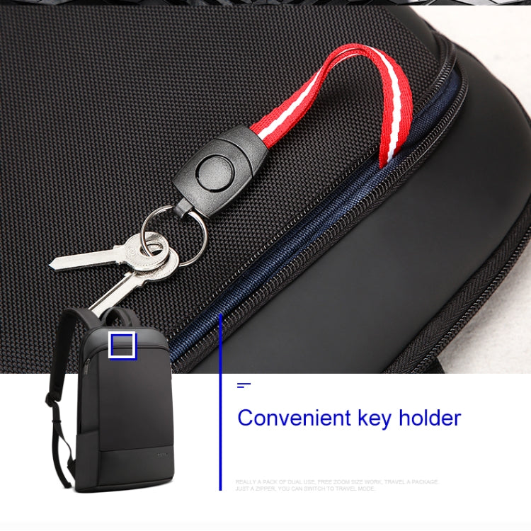 Bopai 851-023331 Ultrathin Anti-theft Waterproof Backpack Laptop Tablet Bag for 14 inch and Below