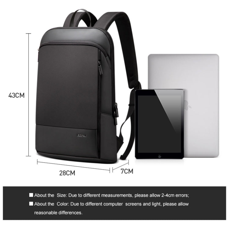Bopai 851-023331 Ultrathin Anti-theft Waterproof Backpack Laptop Tablet Bag for 14 inch and Below