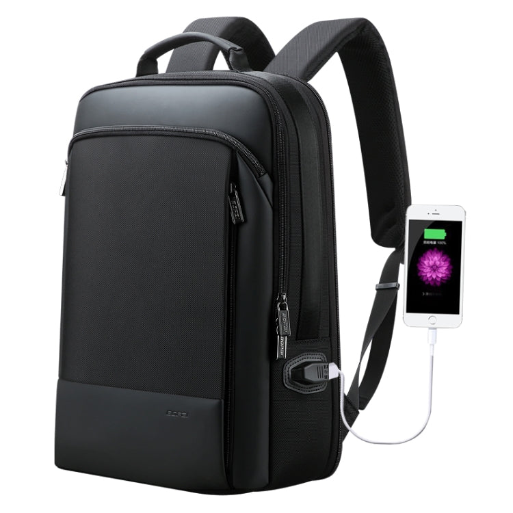 Bopai 61-07311 Large Capacity Anti-theft Waterproof Backpack Laptop Tablet Bag for 15.6 inch and Below, External  USB Charging Port
