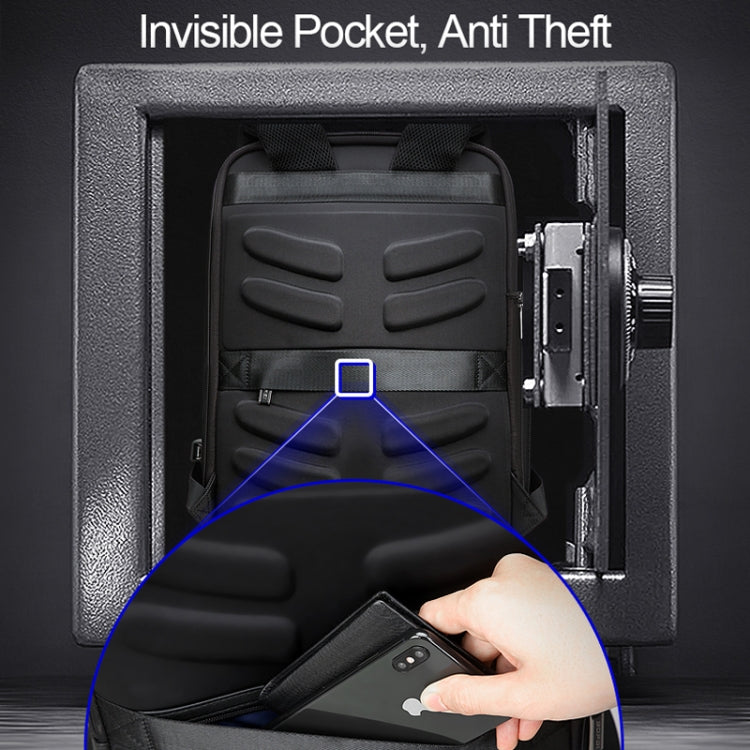 Bopai 61-07311 Large Capacity Anti-theft Waterproof Backpack Laptop Tablet Bag for 15.6 inch and Below, External  USB Charging Port