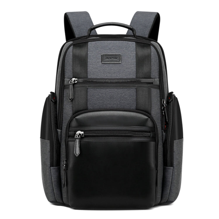 Bopai 851-014318 Fashion Outdoor Breathable Waterproof Anti-theft Three-layer Large Capacity Double Shoulder Bag,with USB Charging Port, Size: 31x17x44cm