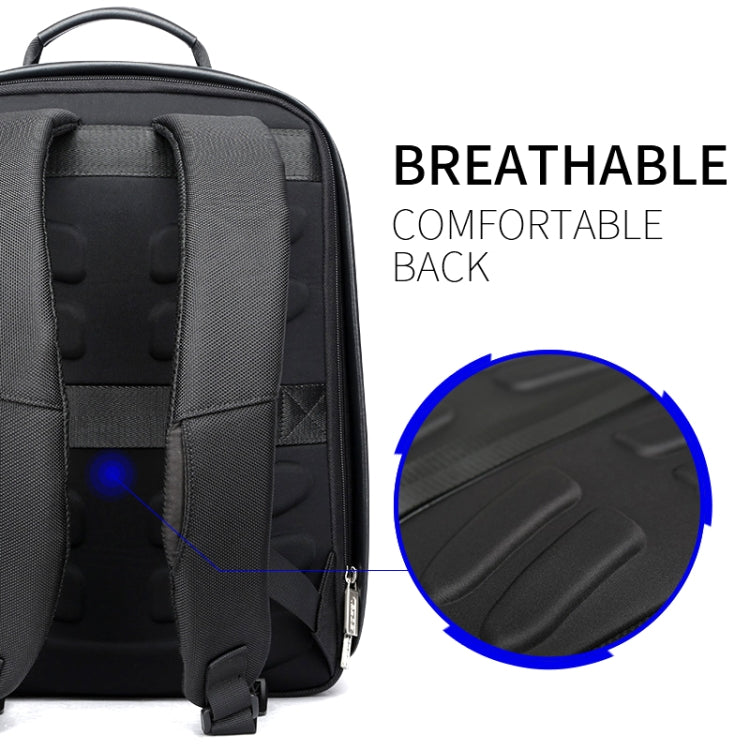 Bopai 851-014318 Fashion Outdoor Breathable Waterproof Anti-theft Three-layer Large Capacity Double Shoulder Bag,with USB Charging Port, Size: 31x17x44cm