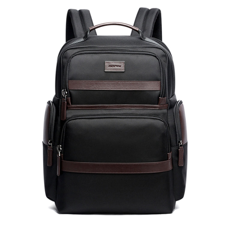 Bopai 751-007301 Business Anti-theft Waterproof Large Capacity Double Shoulder Bag,with USB Charging Port, Size: 28x19x42cm