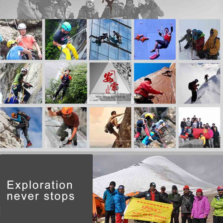 Climbing Auxiliary Rope Static Rope Safety Rescue Rope, Length: 20m Diameter: 10mm