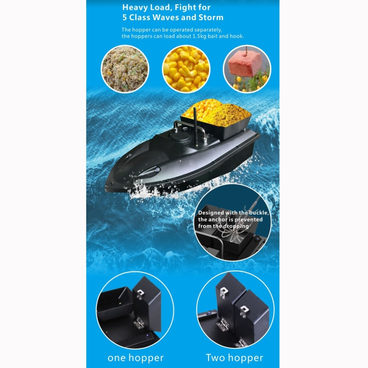 D13C Multi-function Double Warehouse Remote Control Nesting Ship Fishing Bait Boat