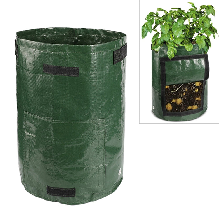 7 Gallons Potato Planting PE Bags Vegetable Planting Grow Bags Farm Garden Supplies, Size: 30cm x 35cm