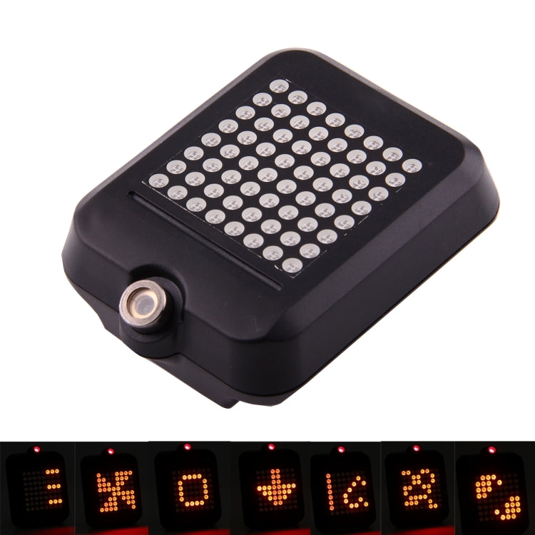 Bicycle Intelligent Wireless Control USB Rechargeable Turn Signal Light Bike Rear&#160;Brake Light with Laser & Mount Holder Strap