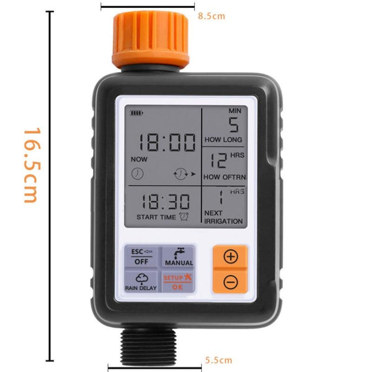 Universal LCD Screen Sprinkler Controller Outdoor Garden Solenoid Valve Timer Automatic Watering Device Irrigation Tool