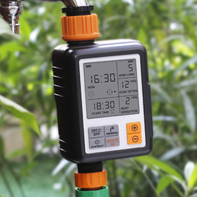 Universal LCD Screen Sprinkler Controller Outdoor Garden Solenoid Valve Timer Automatic Watering Device Irrigation Tool