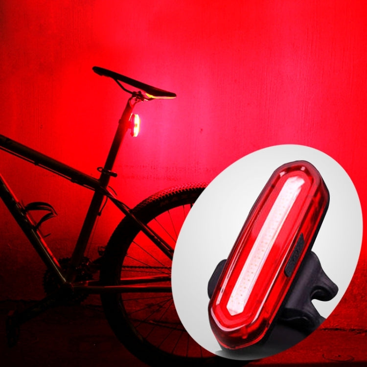 AQY-096 IPX4 Detachable USB Rechargeable Single Color LED Bike Taillight