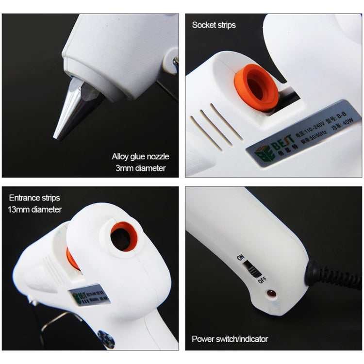 BEST-B-B AC 220V Hot Pneumatic Glue Gun