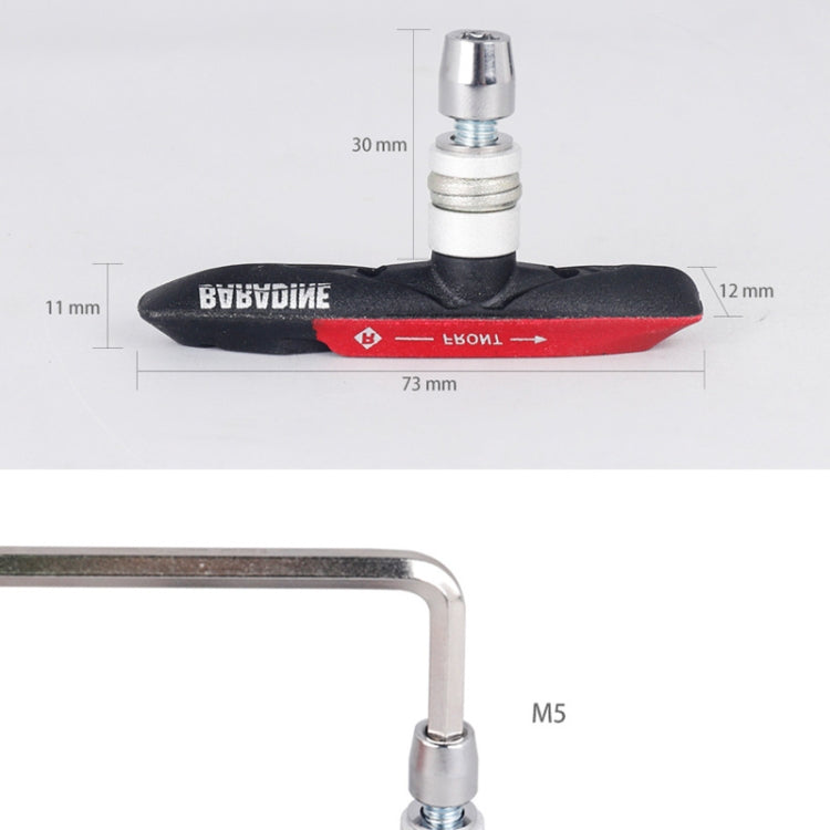 DEEMOUNT 959V Mountain Bike Bicycle Brake Pads Accessories