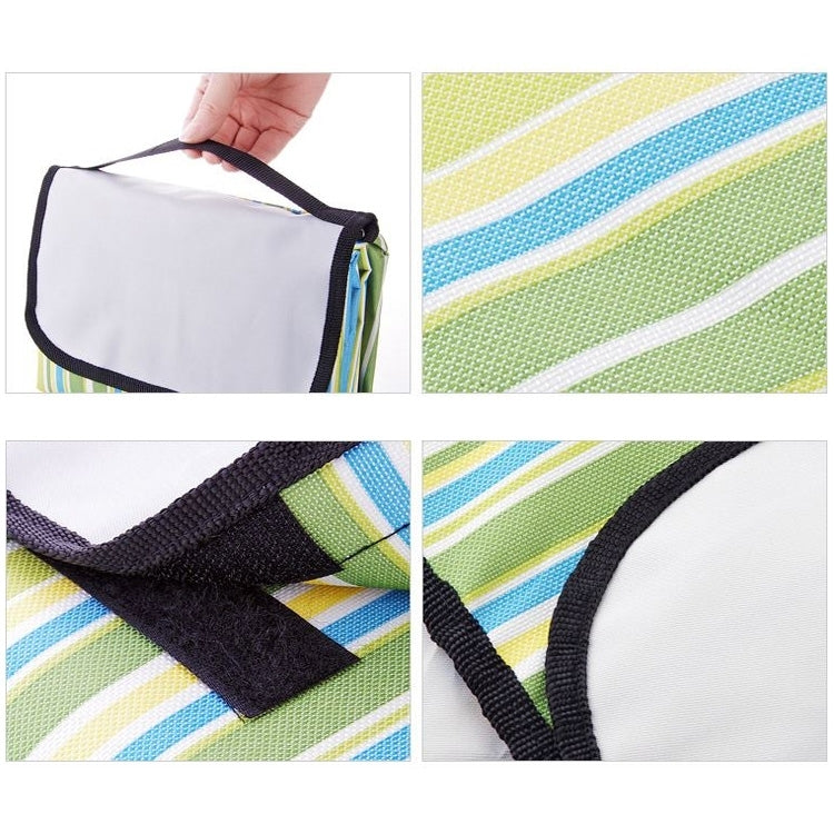 600D Waterproof Oxford Foldable Cloth Outdoor Beach Camping Mat Picnic Blanket, Size: 150*150cm, Random Color Delivery