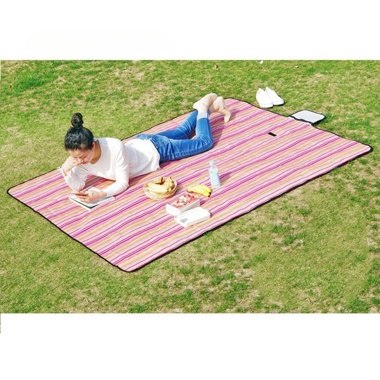 600D Waterproof Oxford Foldable Cloth Outdoor Beach Camping Mat Picnic Blanket, Size: 150*150cm, Random Color Delivery