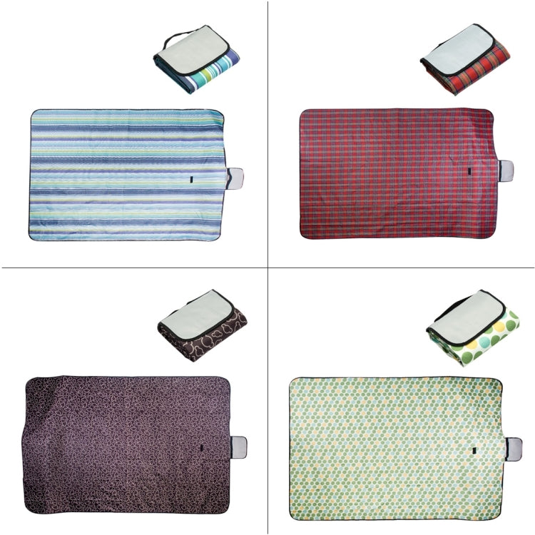 600D Waterproof Oxford Foldable Cloth Outdoor Beach Camping Mat Picnic Blanket, Size: 150*200cm, Random Color Delivery