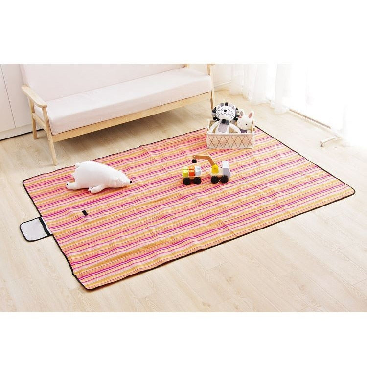 600D Waterproof Oxford Foldable Cloth Outdoor Beach Camping Mat Picnic Blanket, Size: 150*200cm, Random Color Delivery