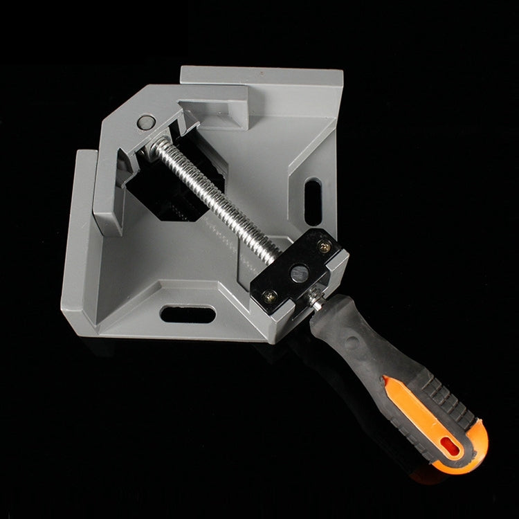 Aluminum Single Handle 90 Degree Right Angle Clamp Angle Clamp Woodworking Frame Clip Right Angle Folder Tool