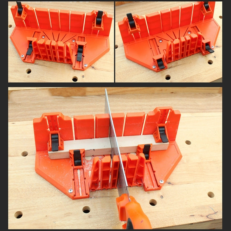 12 Inch Miter Saw Cabinets Multi-function Woodworking Hand Tools Home DIY Wood Working Hand Saws Clamped Box