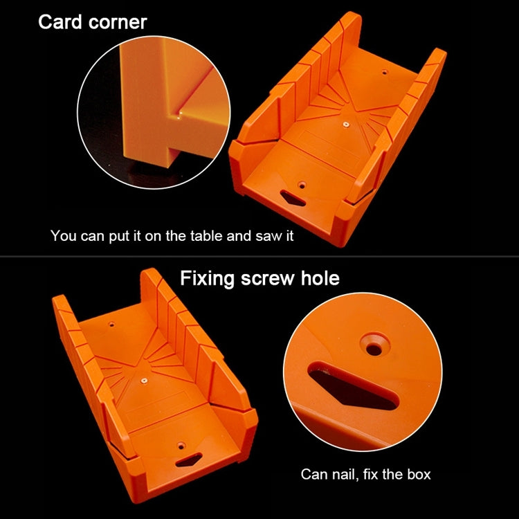 14 Inch Thicken Miter Saw Cabinets Multi-function Woodworking Hand Tools Home DIY Wood Working Hand Saws Clamped Box