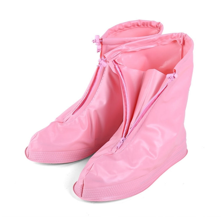 Fashion Children PVC Non-slip Waterproof Thick-soled Shoe Cover Size: XL