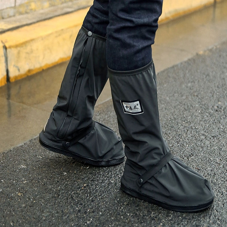 Outdoor High Tube Rainproof Snowproof Thickened Rain Shoes Size:XL