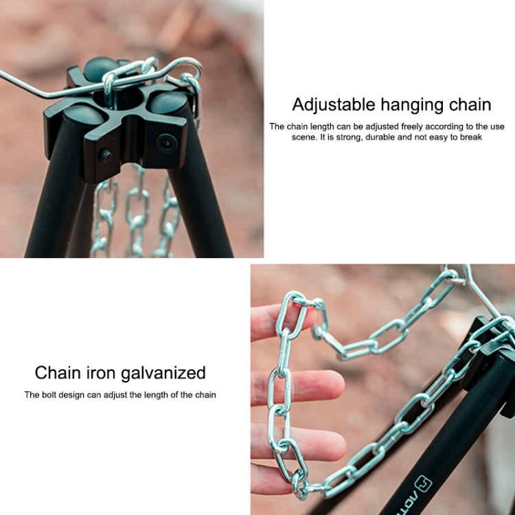 AOTU AT6425 Outdoor Camping Aluminum Alloy Picnic Tripod