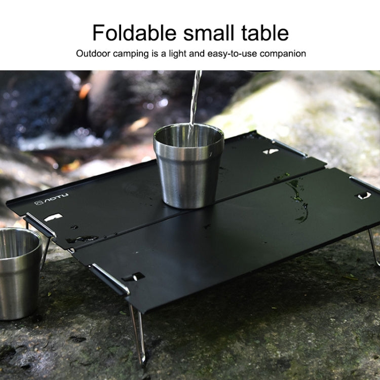 AOTU AT6759 Outdoor Ultra-light Portable Folding Small Table