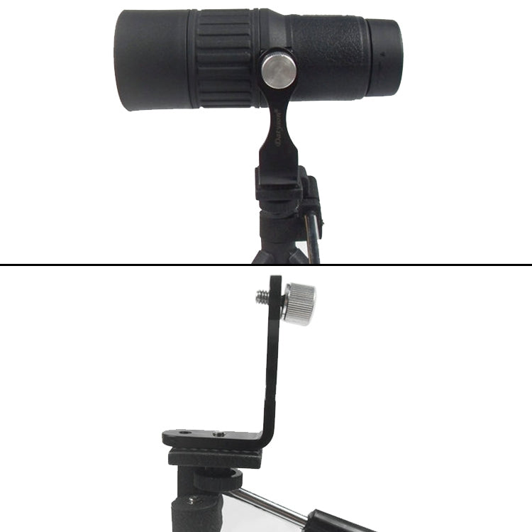 Datyson 5P0008 Telescope Tripod Connector All Metal L-shaped Adapter Adapter Bracket