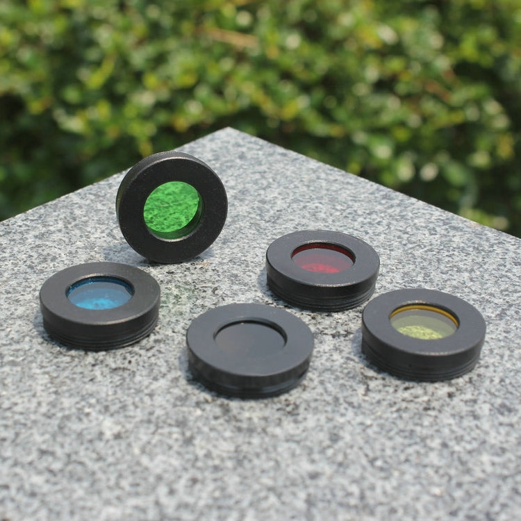 Datyson Astronomical Telescope Accessories 1.25 inch Planet Moon Nebula Filter Neutral Edition, A Set of 8 Colors