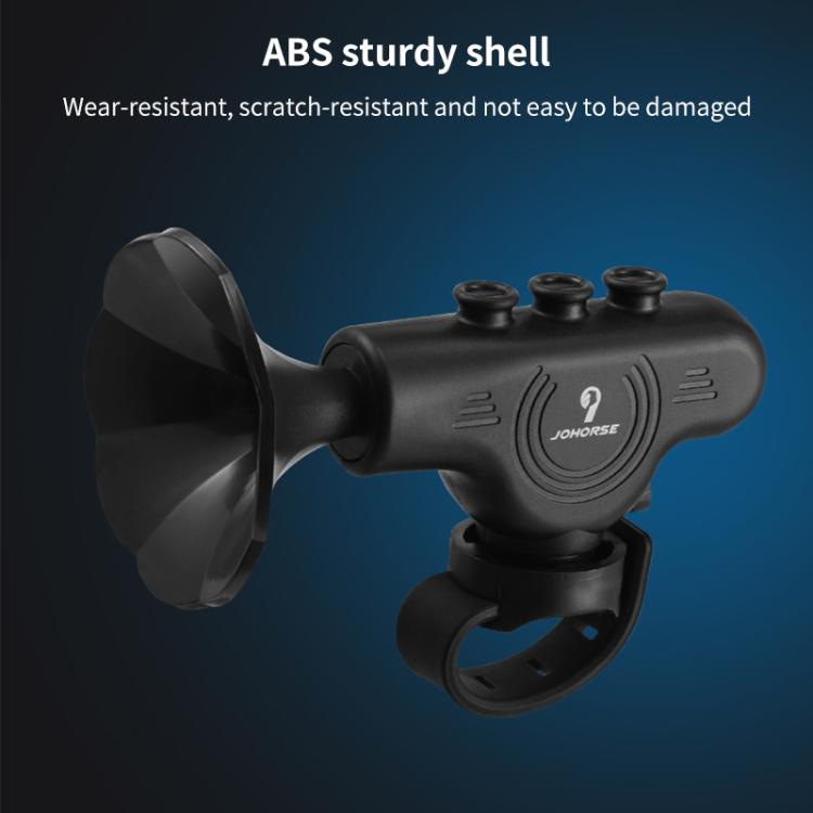 Electronic Cycling Bell Handlebar Horns Rechargeable Electric Bell Waterproof Adjustable Siren