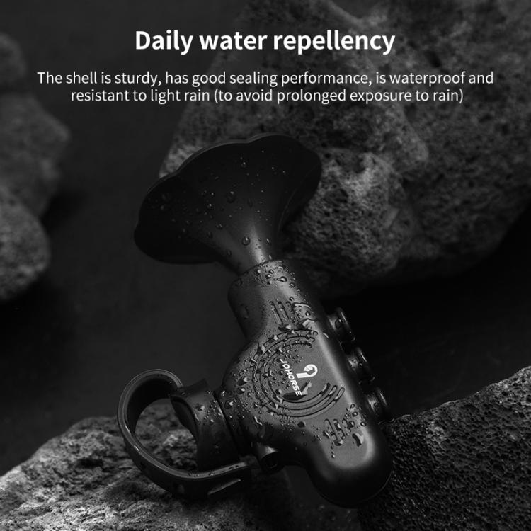 Electronic Cycling Bell Handlebar Horns Rechargeable Electric Bell Waterproof Adjustable Siren