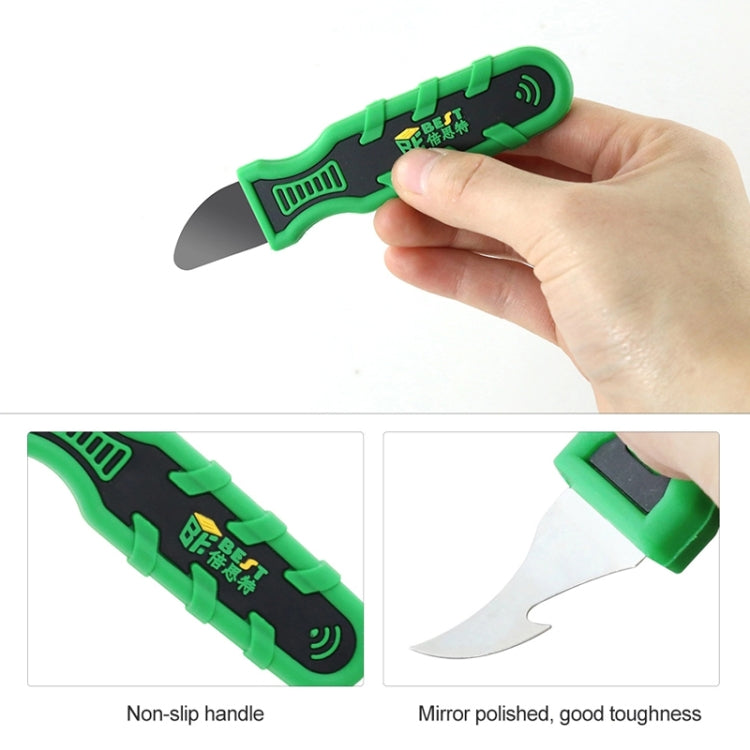BEST-139 Cell Phone Repair Assemble Disassemble Cutting Tool Plastic Pry Tool Spudger
