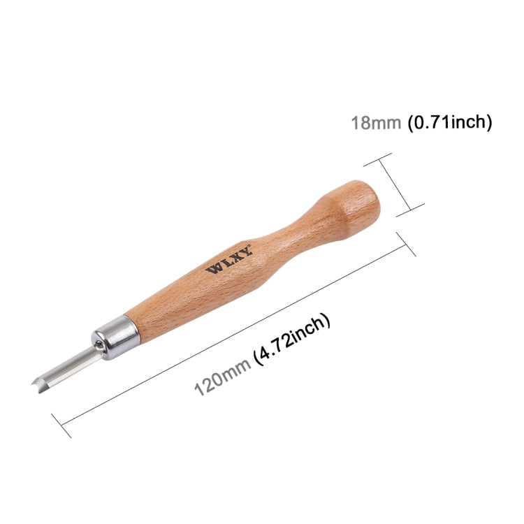 WLXY 12 PCS / Set Wood Carving Chisels Knife Basic Woodcut Working Handmade Rubber Stamps Hand Tools