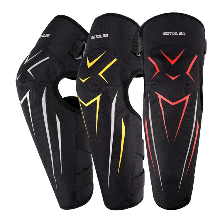 MOTOLSG 2 in 1 Knee Pads Motorcycle Bicycle Riding Warm Fleece Soft Protective Gear